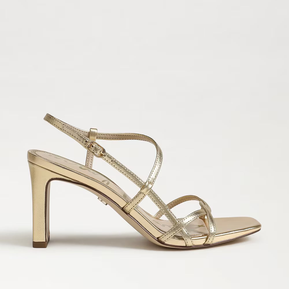 Elissa Strappy Heel-Gold
