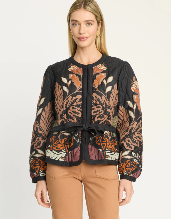 Ember Reversible Jacket-Cheetah