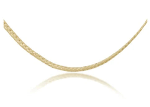 15" Choker Herringbone Chain-Gold- EN