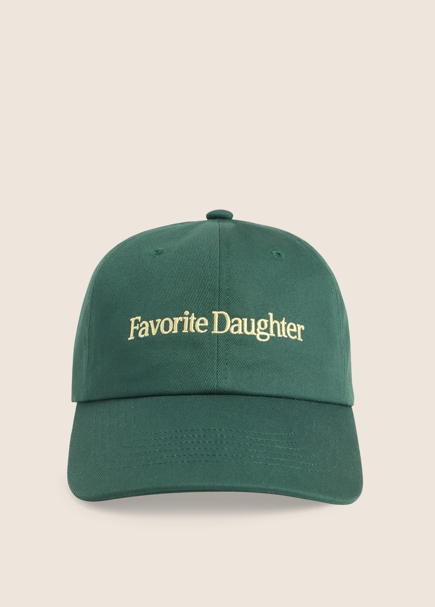 Favorite Daughter Baseball Hat-Forest Canary