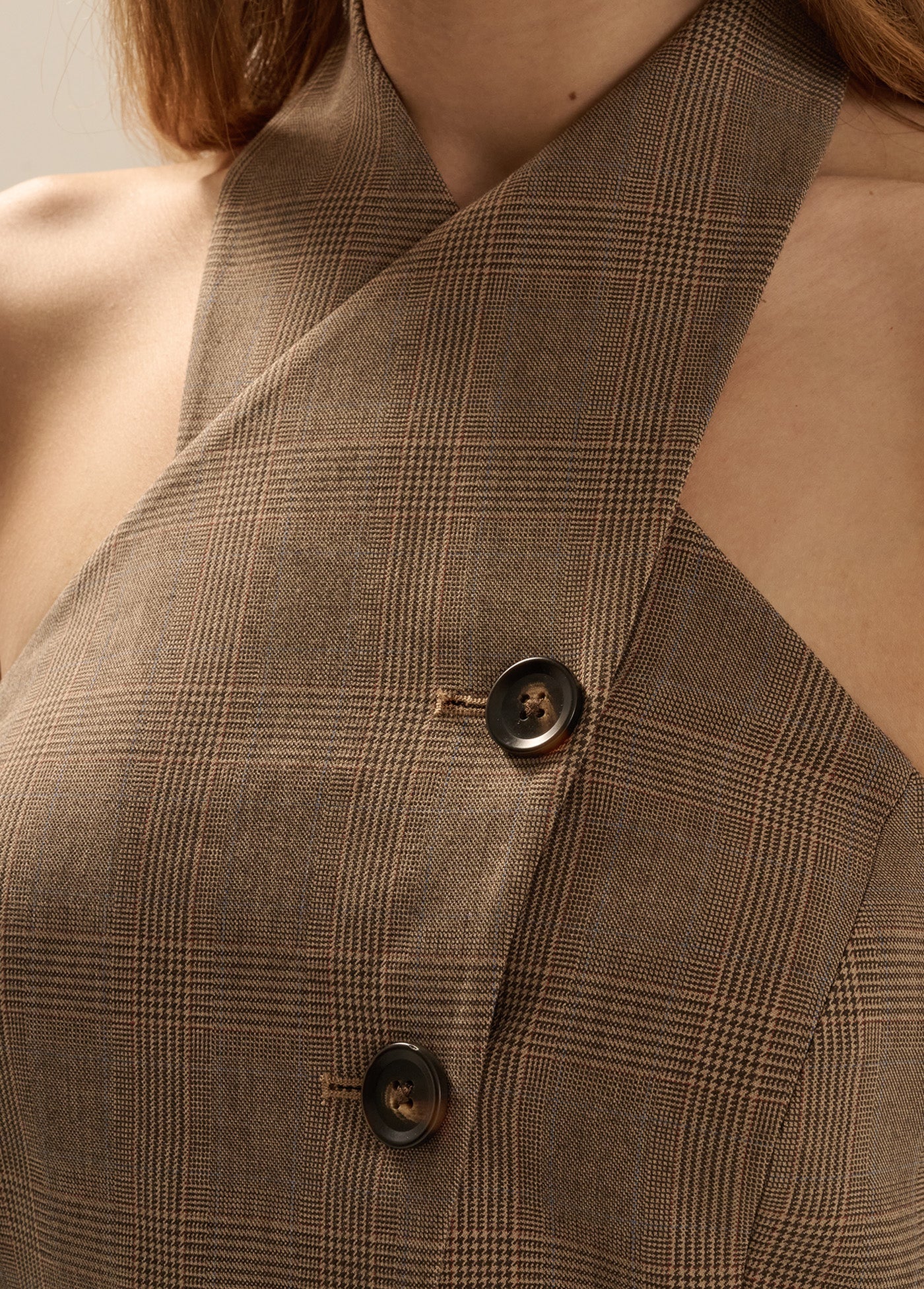 The Crossover Vest-Espresso