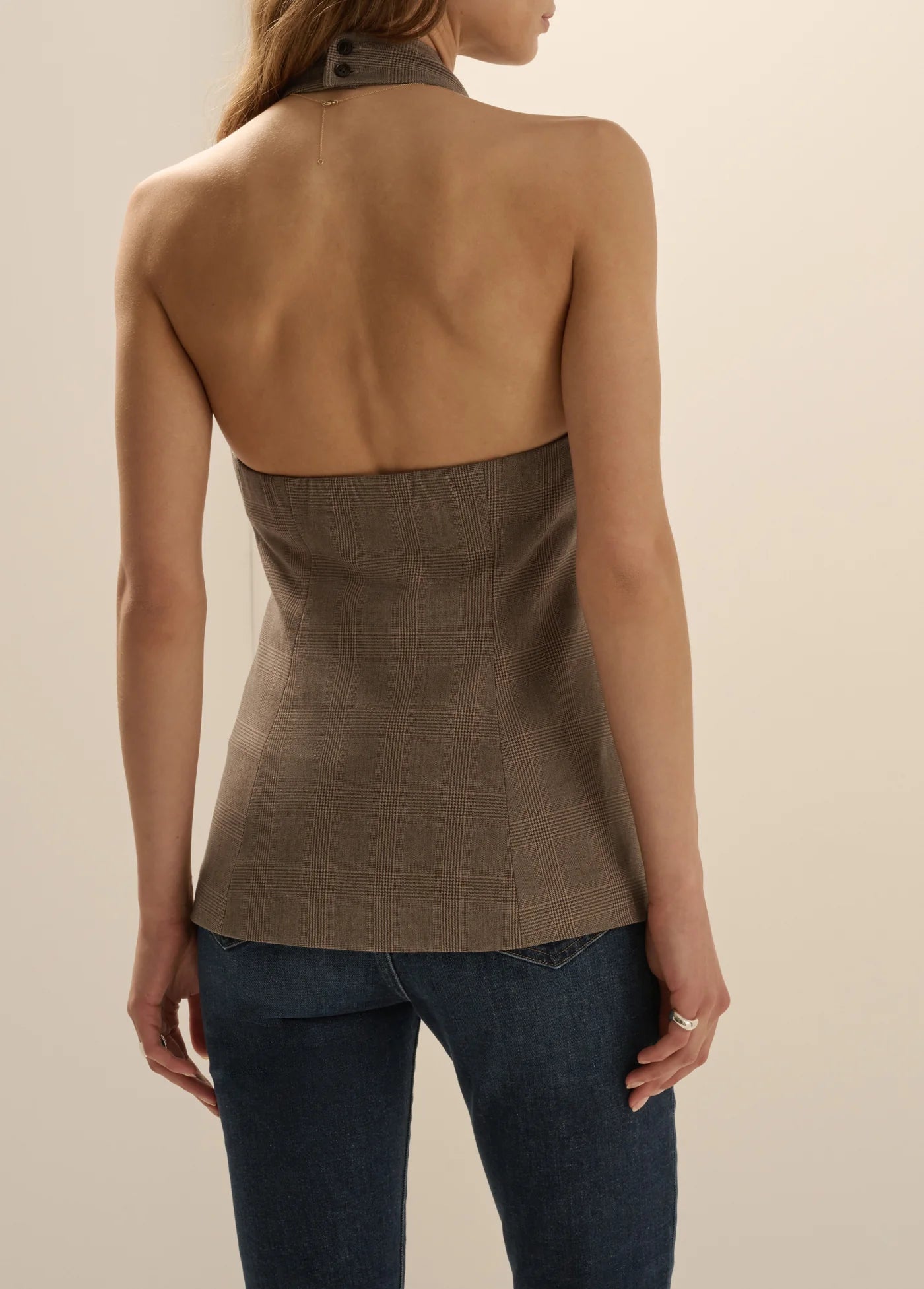 The Crossover Vest-Espresso