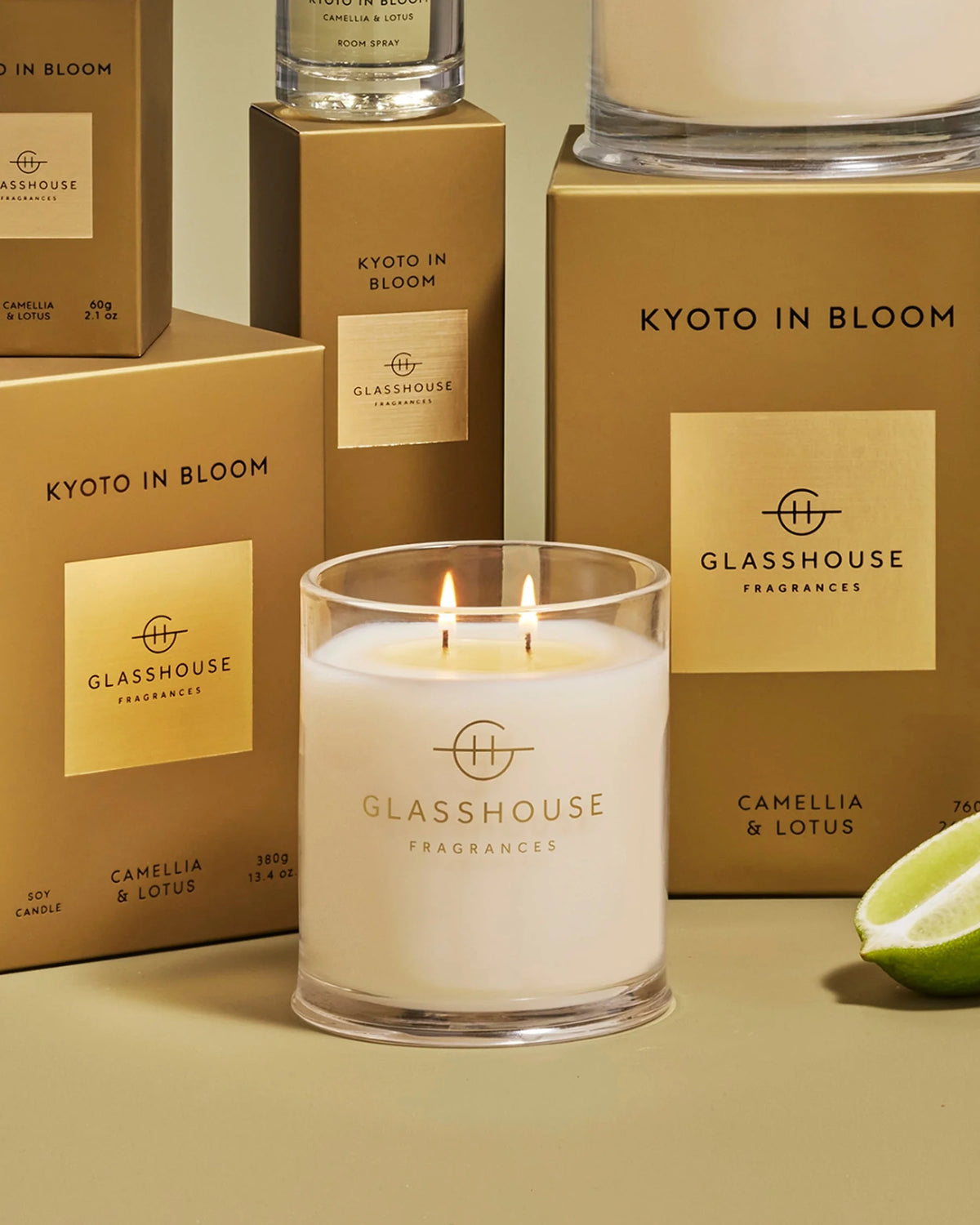 Glasshouse Kyoto in Bloom Candle 13.4 oz