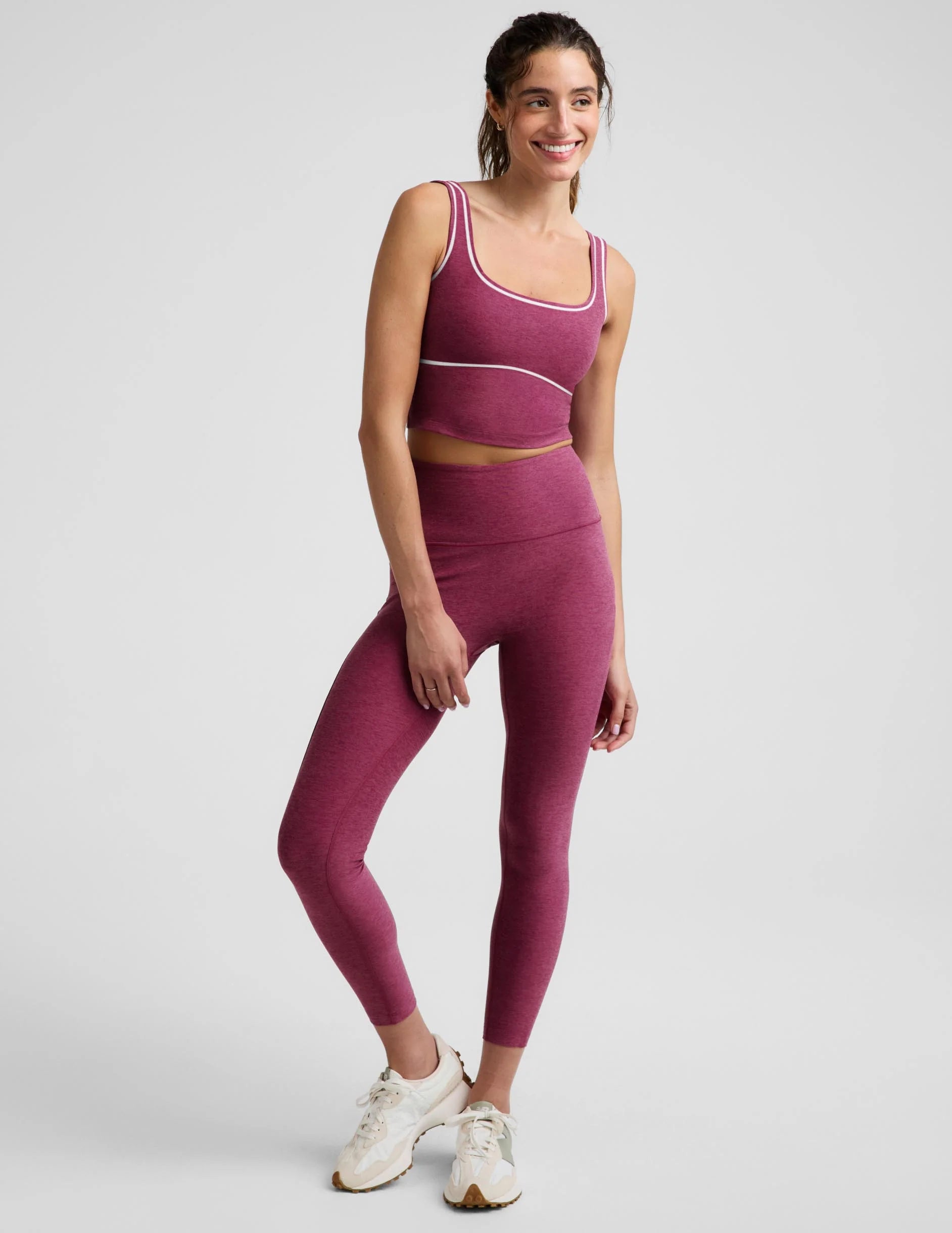 Spacedye™ Dynamic High Waisted Legging-Pomegranate