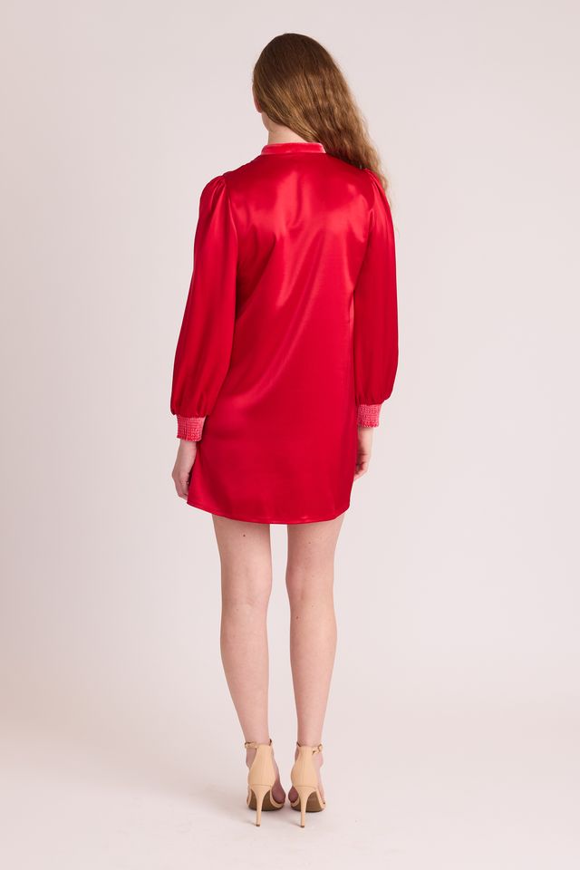 Normandy Dress - Lipstick