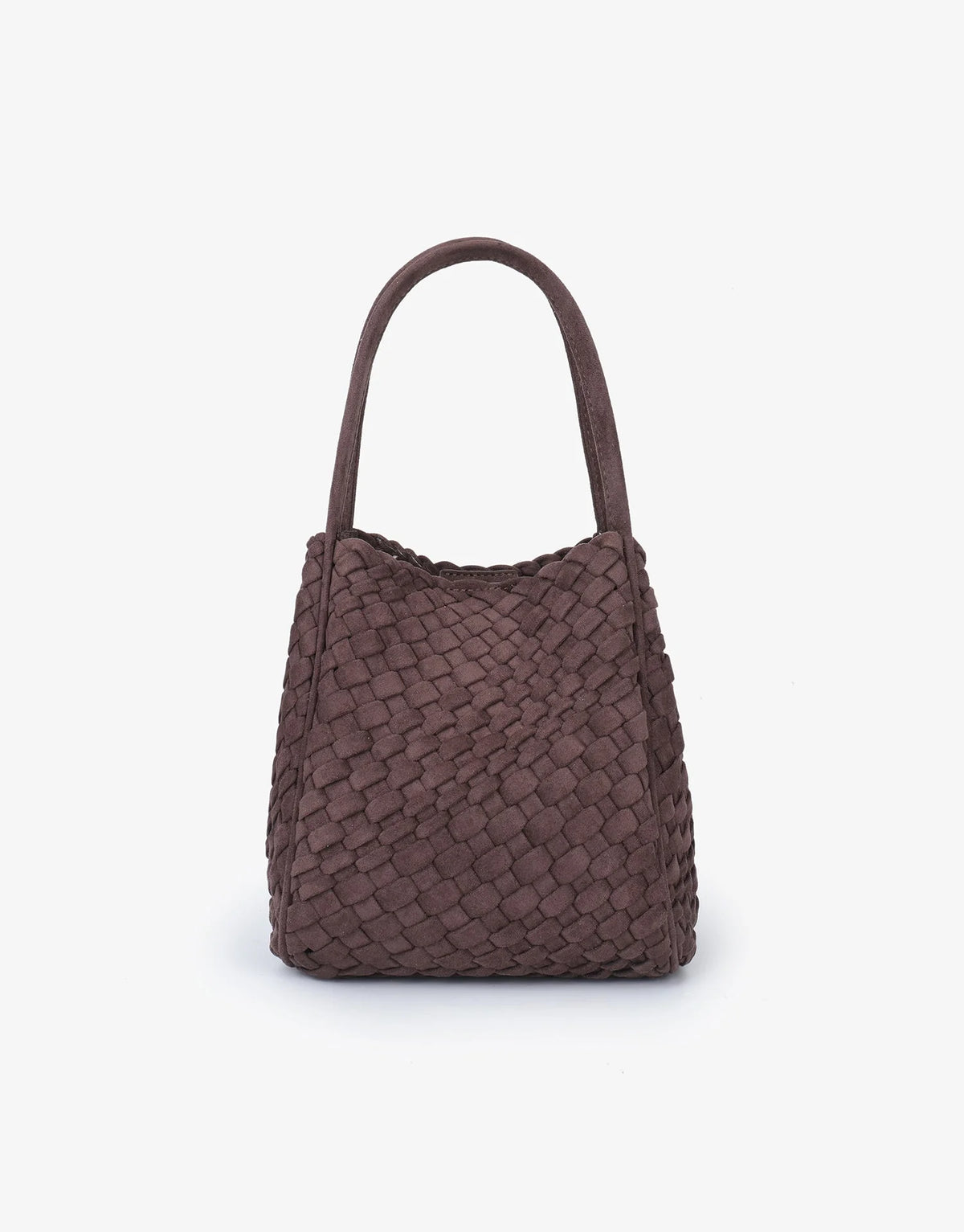 Hollace Mini Tote Chocolate Suede