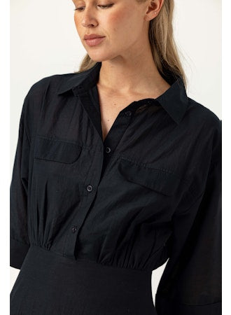 Gabrielle Dress-Black