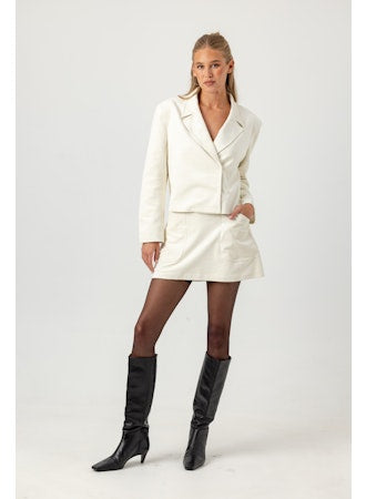 Lola Skirt- Whisper White