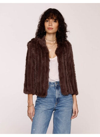 Rosa Jacket-Chocolate
