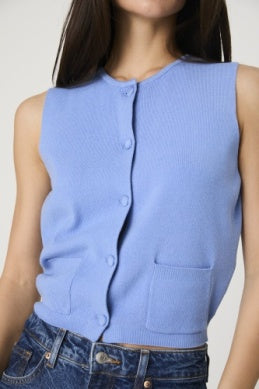 Cosy Soft Knit Vest Top