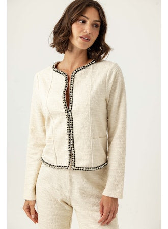 Adeline Cardigan-Coconut Milk