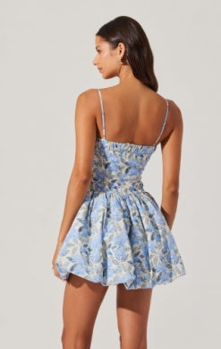 Larissa Dress Blue Floral