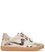 Notice Velcro Sneaker- Silver/Gold