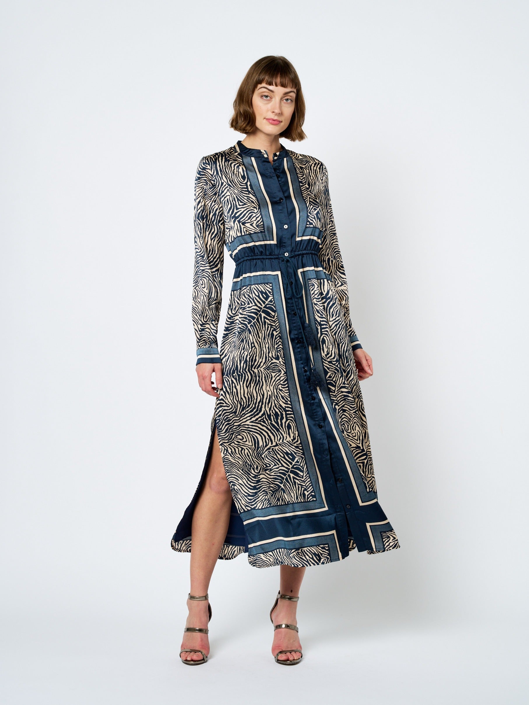 Coco Long Sleeve Shirt Dress