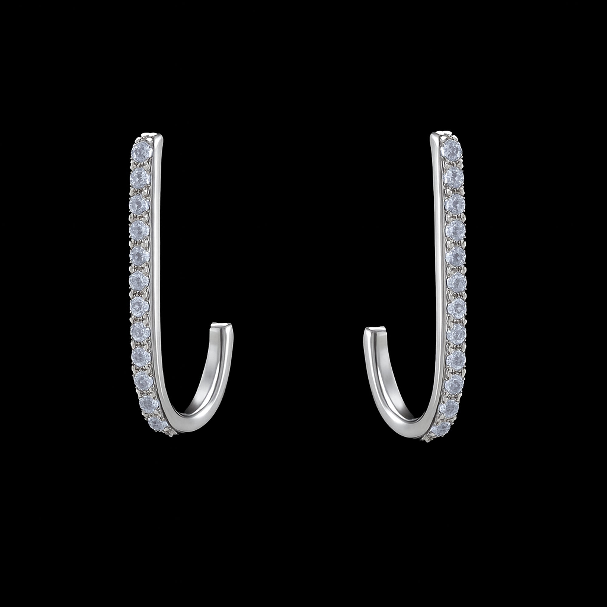 Silver Cup Earrings