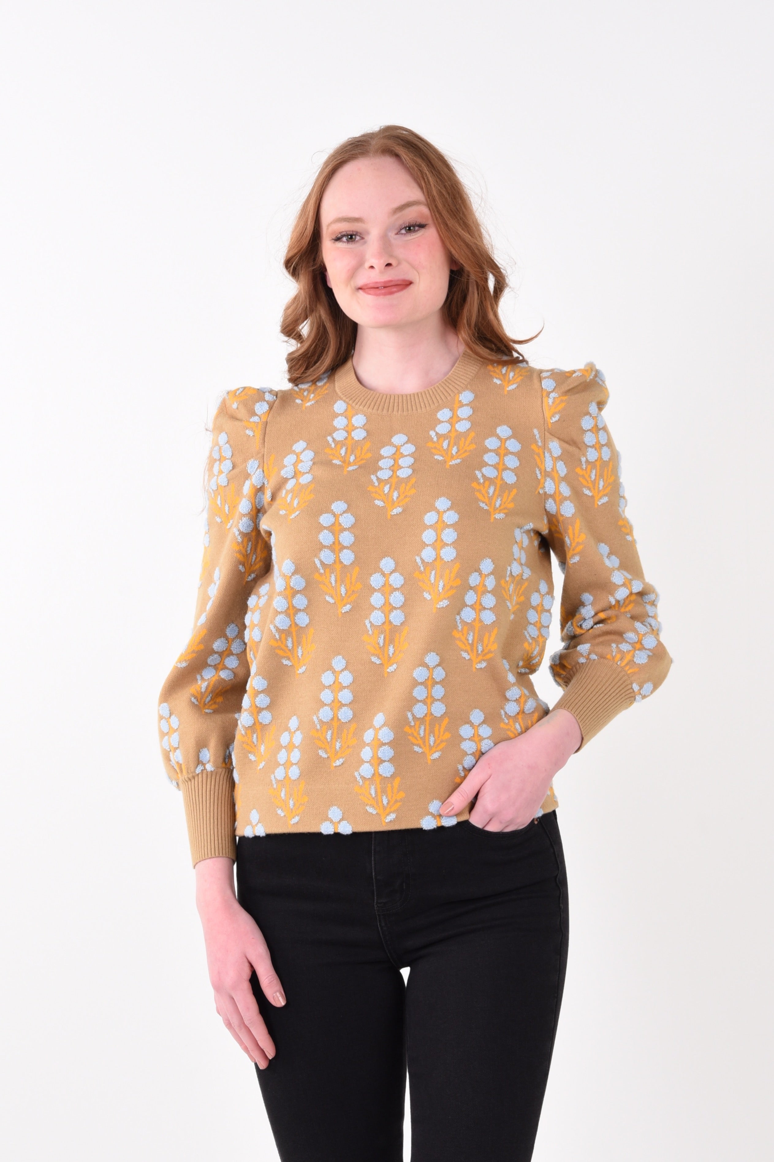 Julia Sweater - Blue Bonnet