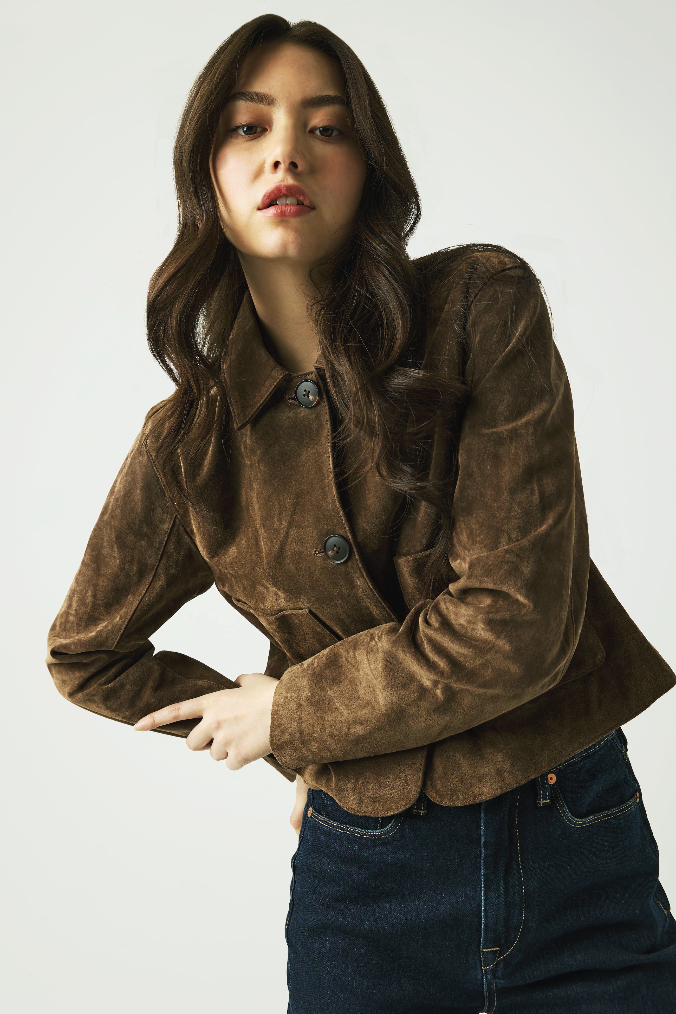 Suede Brown Jacket