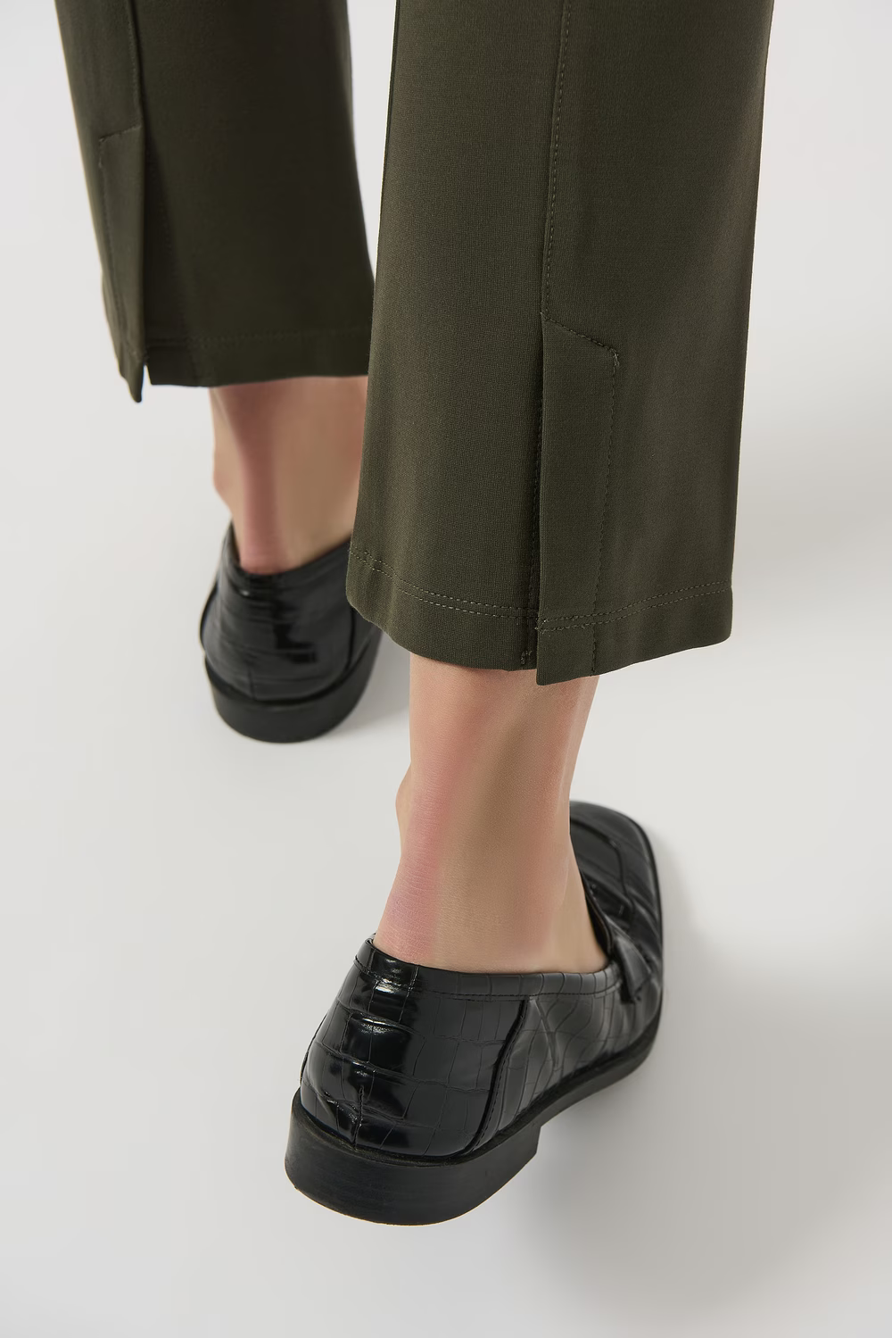 Slim Ankle-length Trousers