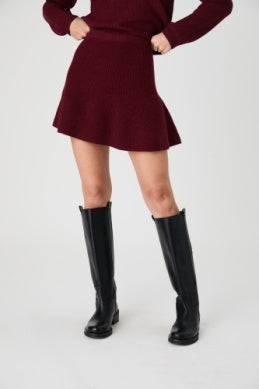 Vhari Knit Mini Skirt