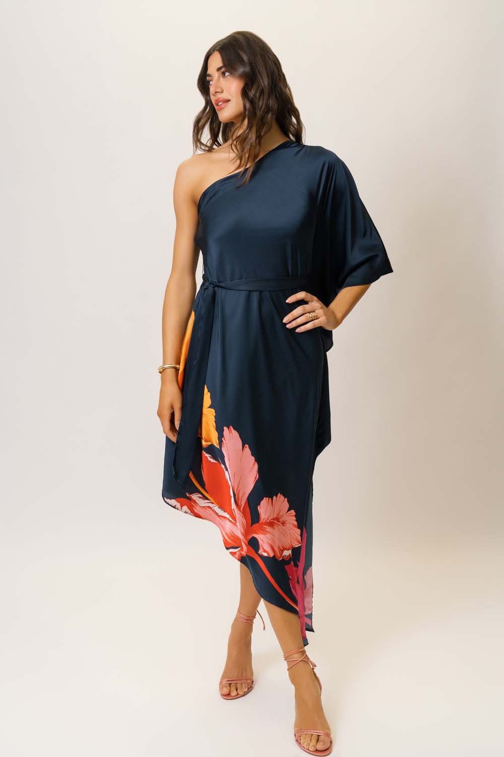 Zahara Dress - Navy