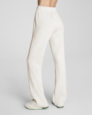 Brushed AE Flare Pant - Heather Cream
