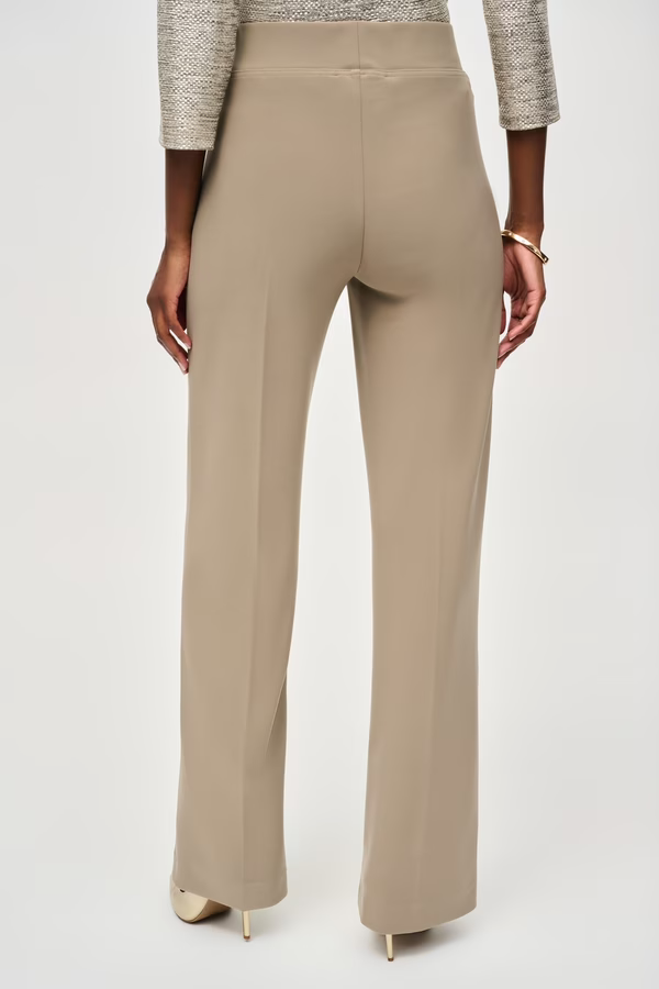 Flare High-waisted Trousers-Moonstone