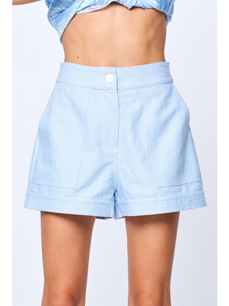 Awana Elastic Waist Shorts