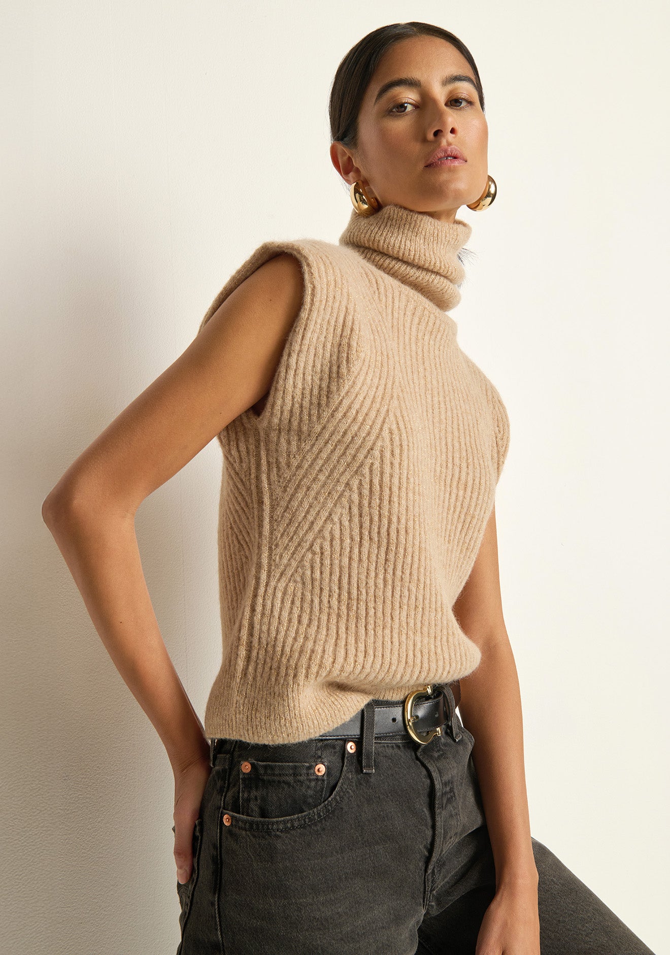 Isha Turtleneck Tank
