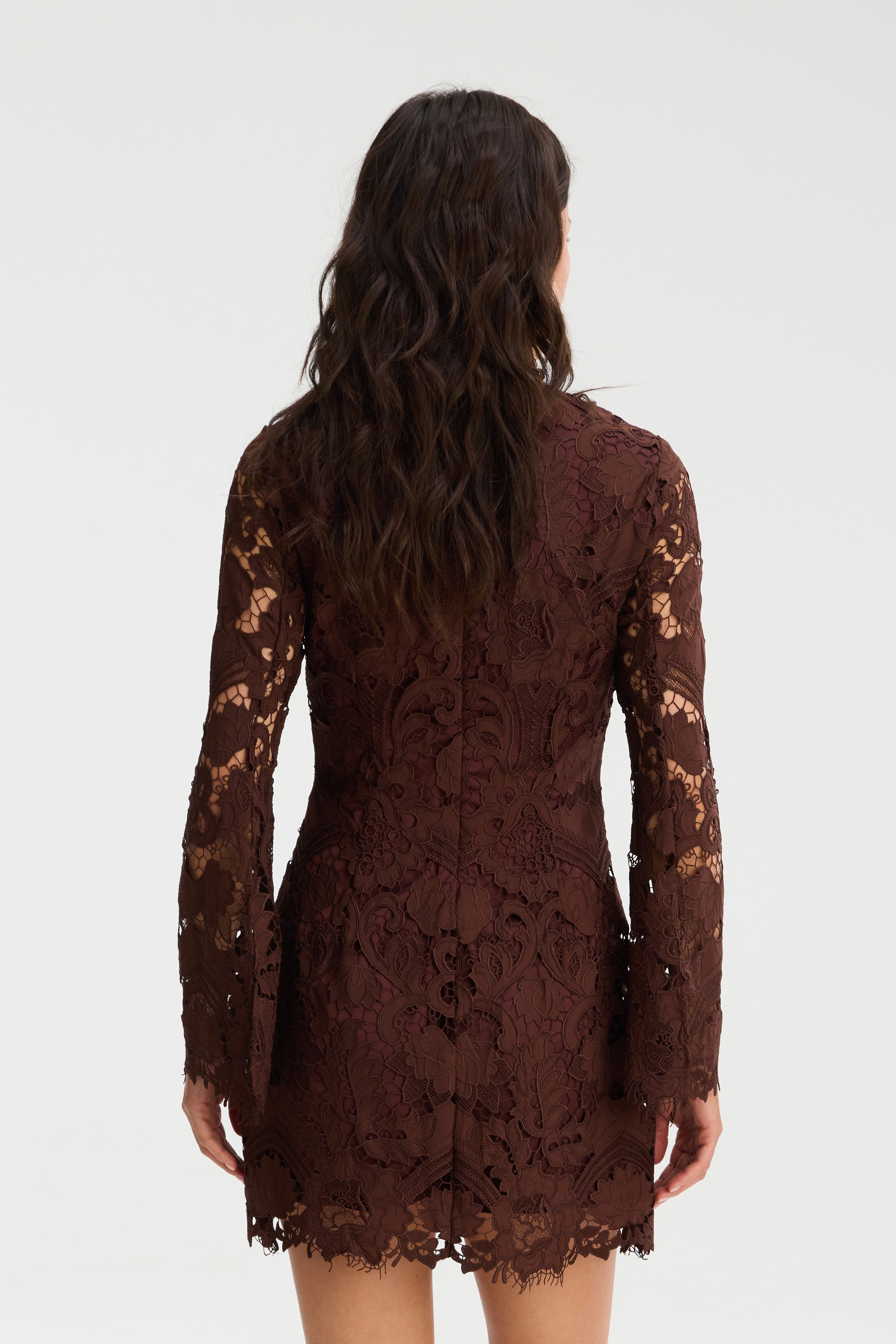 Daisey Dress-Chocolate Brown