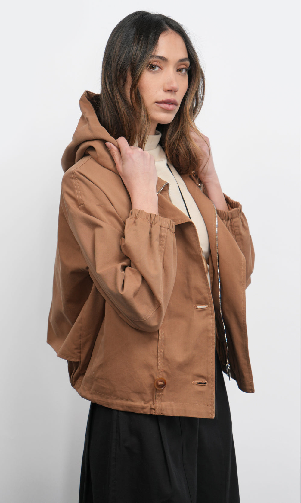 Felix Hoodie Twill Jacket