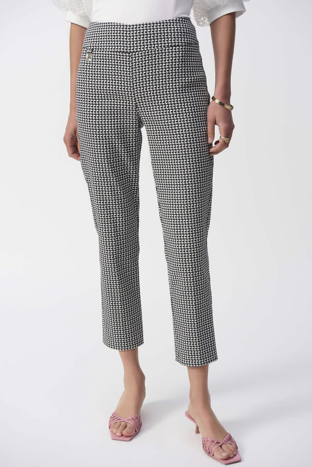 Slim Ankle-length Trousers