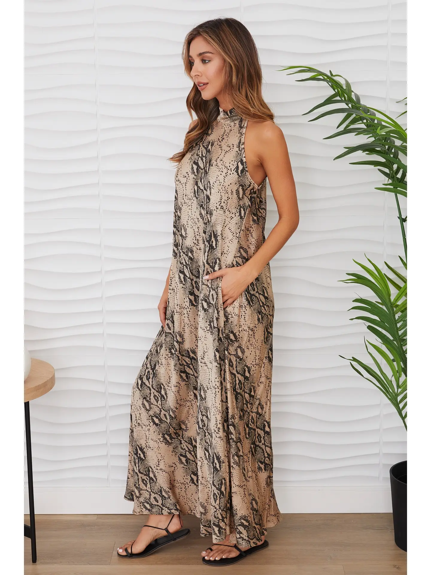 Python Maxi Dress