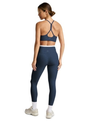 Spacedye Outlines HW Midi Legging-Navy