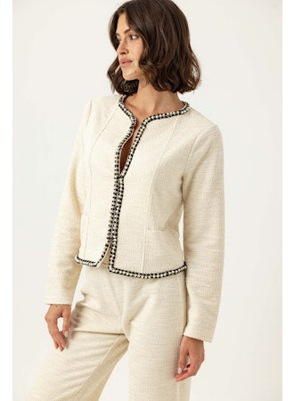 Adeline Cardigan-Coconut Milk