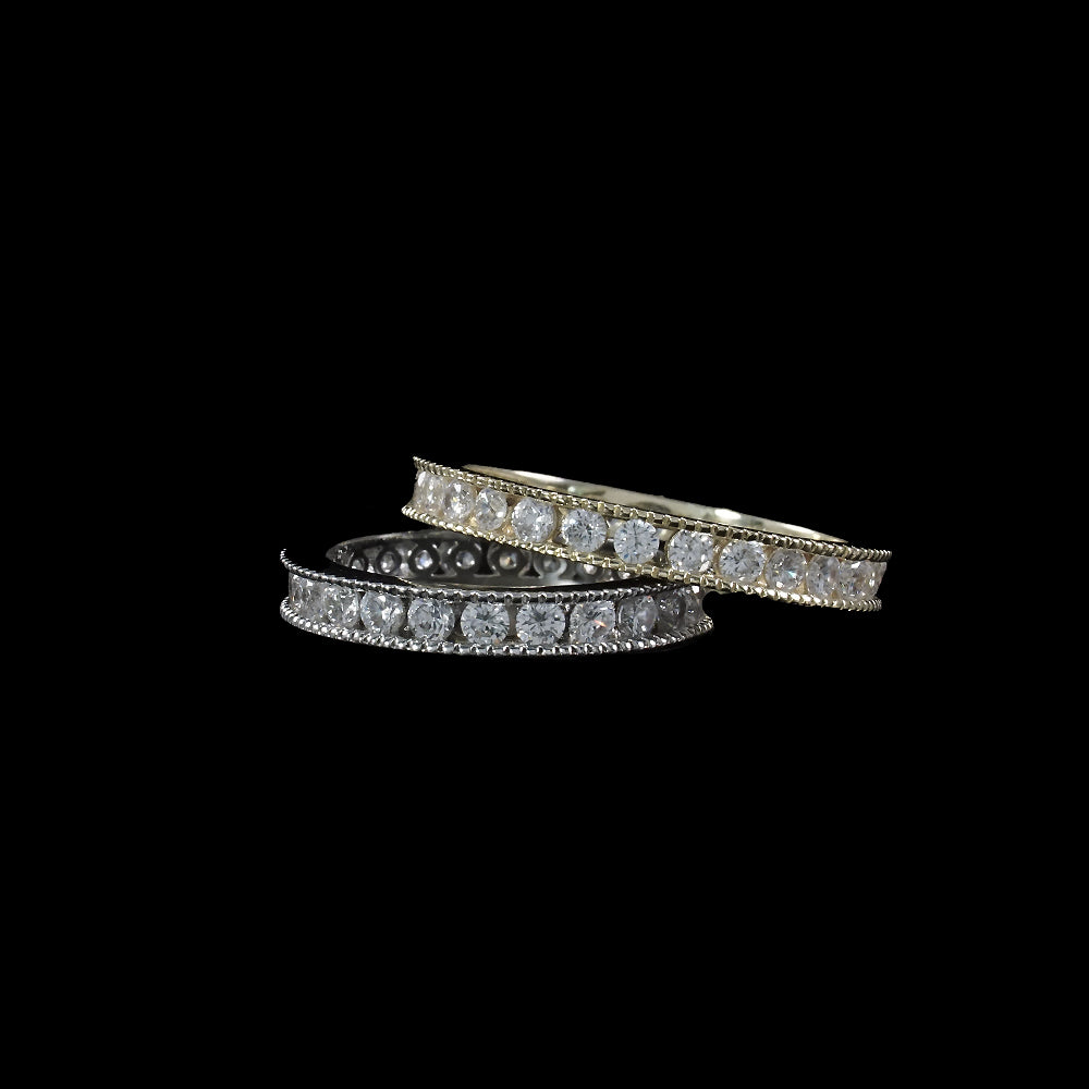 Aurora Gold Diamond Band Ring