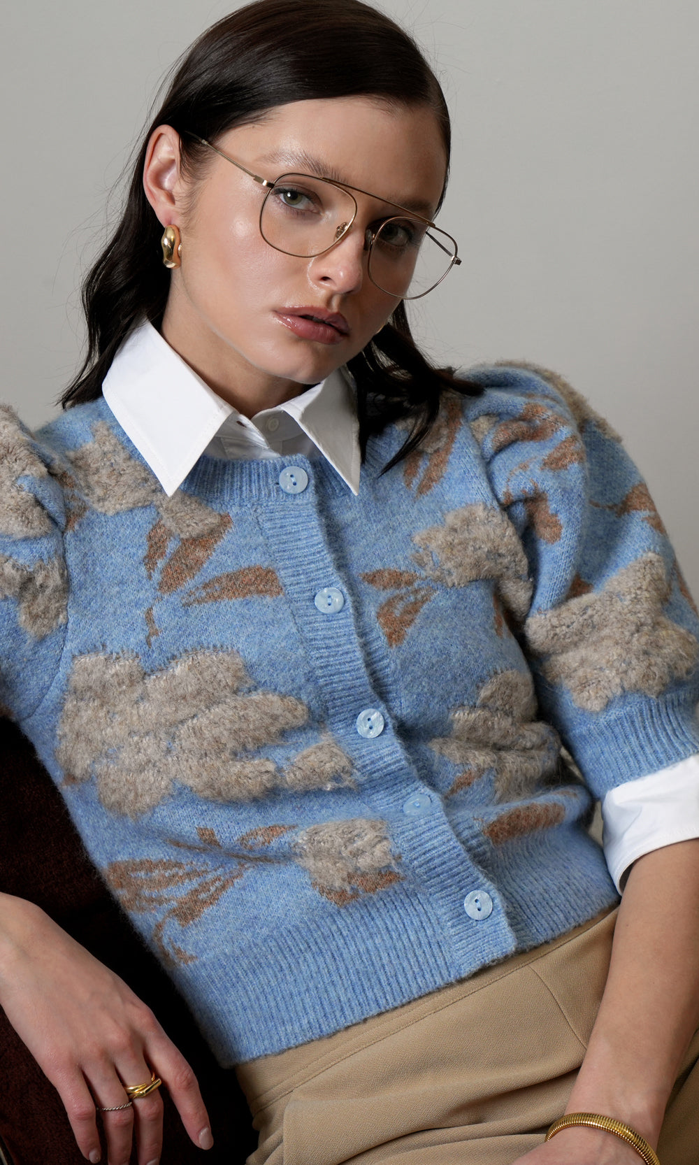 Taly Floral Cardigan