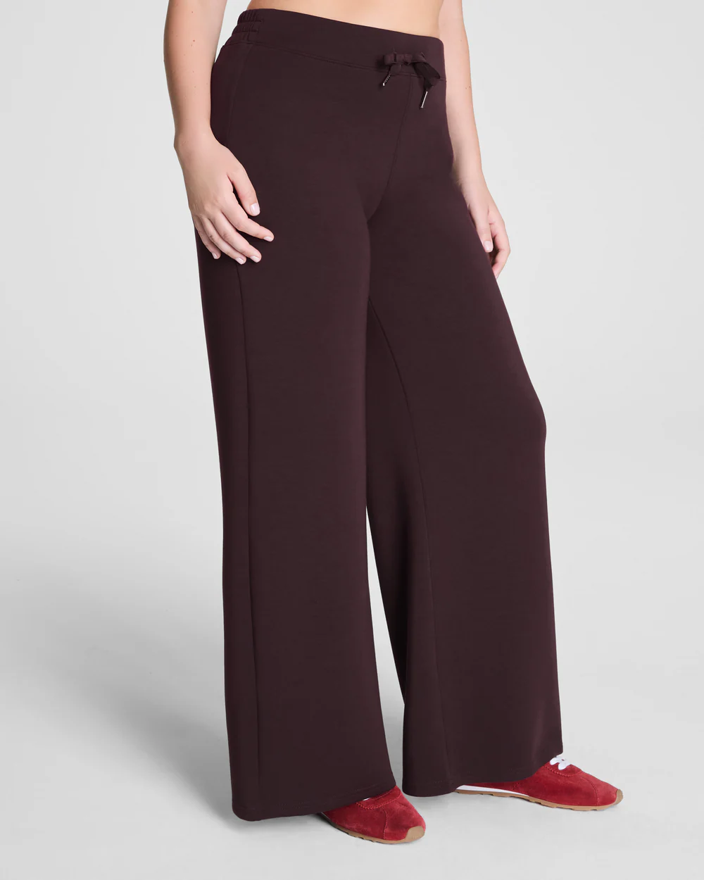 Spanx AE Wide Leg Pant - Truffle Brown