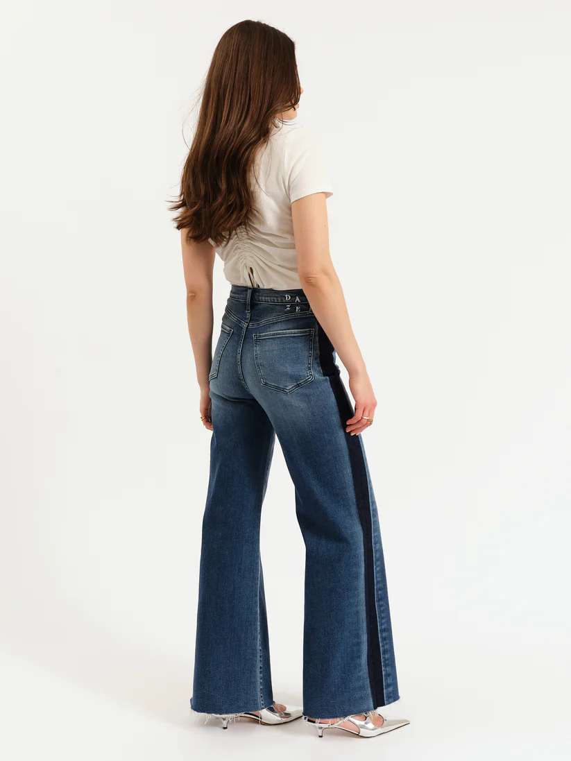 FarOut High Rise Wide Leg-Tuxedo