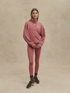Sian Cropped Halfzip Midlayer
