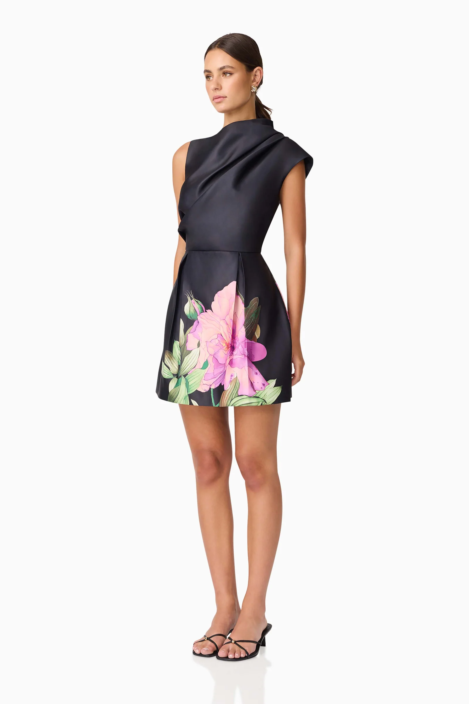 Azelie Mini Dress- Black