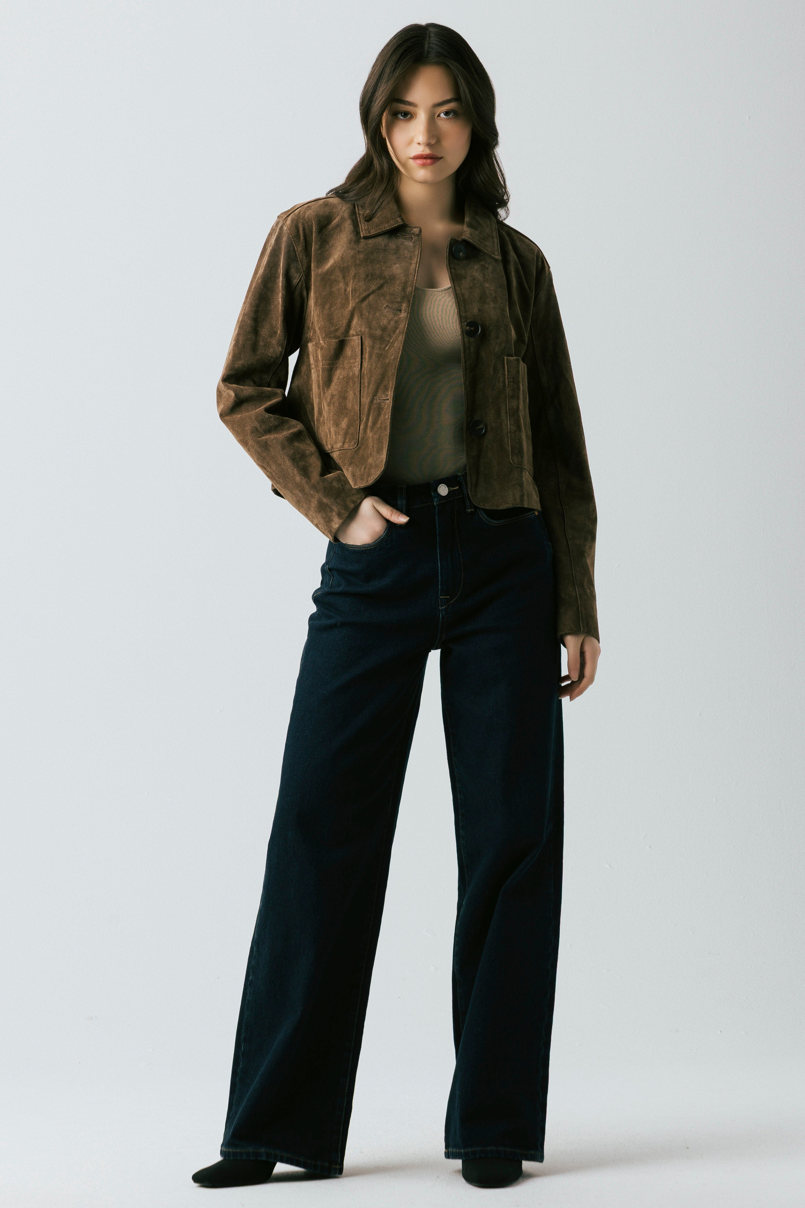 Suede Brown Jacket
