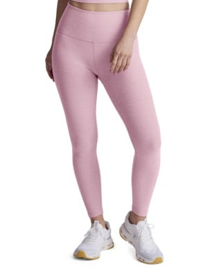 Caught in the Midi HW Leggings-Frosty Pink