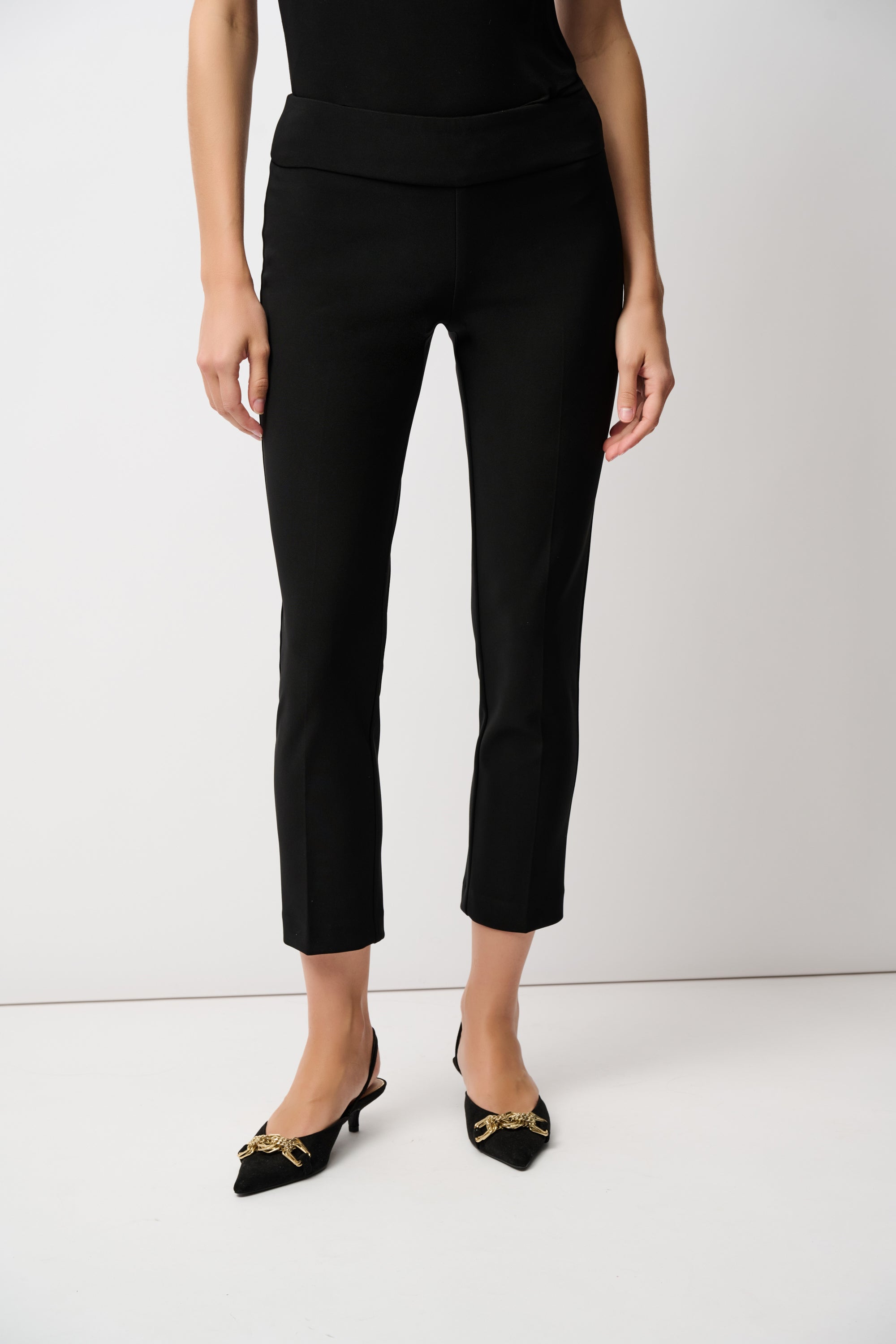 Classic Cropped Pant- Black