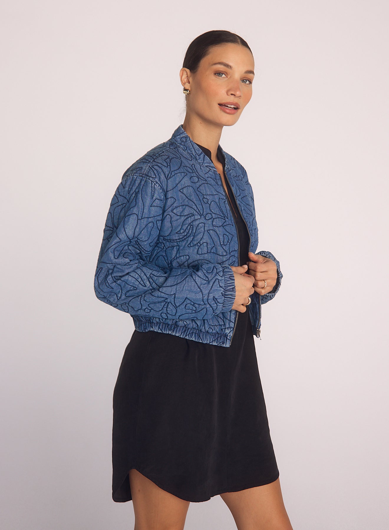 Cropped Flora Jacket
