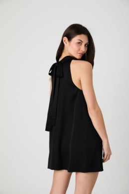 Ennis Satin Babydoll Dress