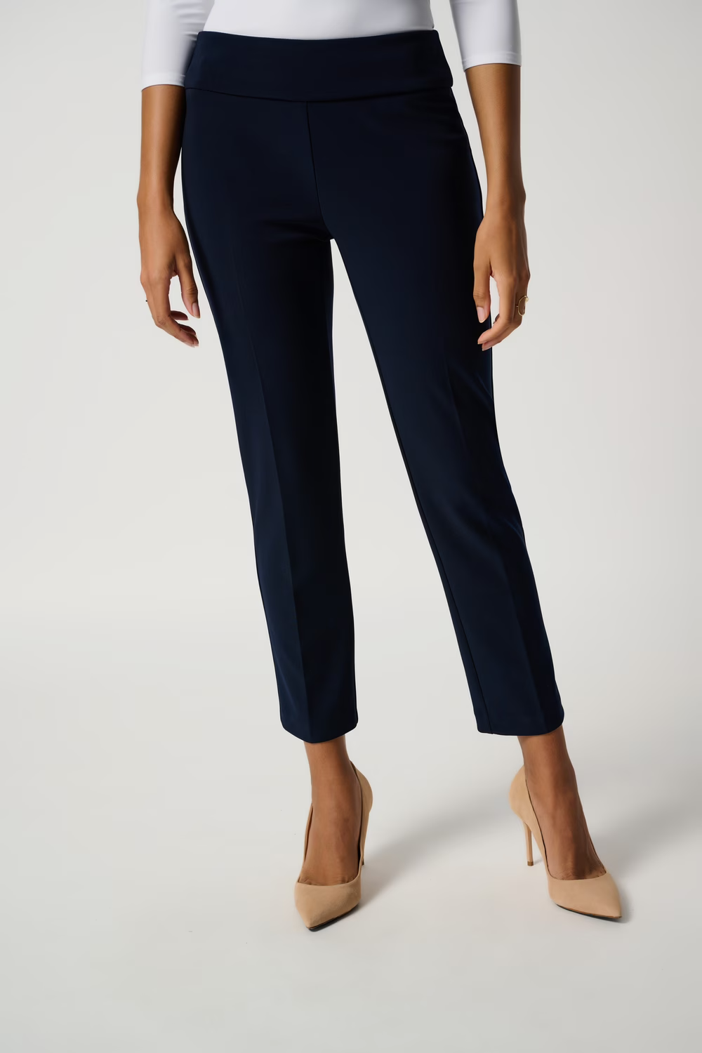 Midnight Blue Ankle Length Pant
