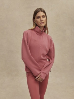 Sian Cropped Halfzip Midlayer