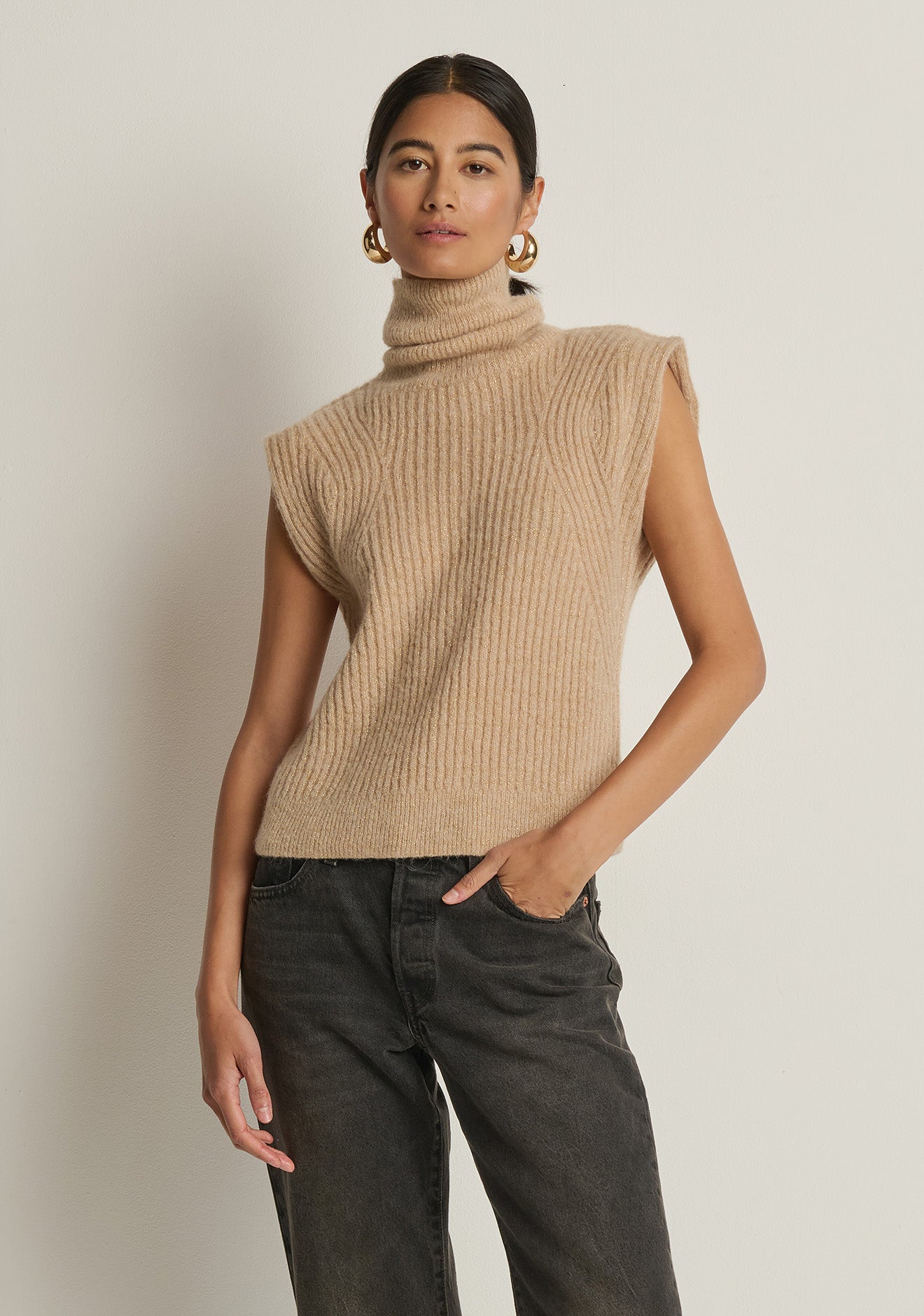 Isha Turtleneck Tank