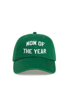Mom of The Year Hat - Green