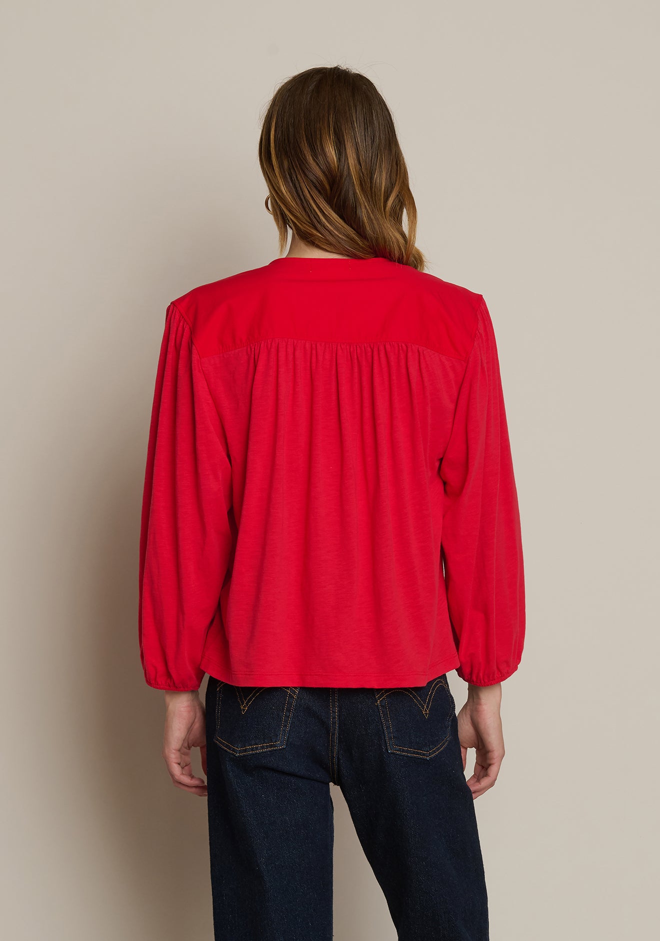 Twyla Long Sleeve-Tango